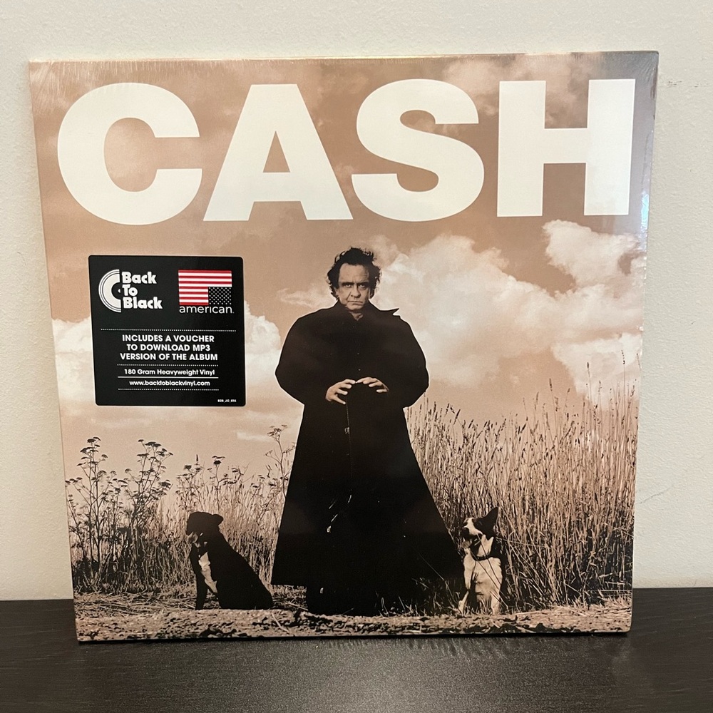 New Johnny Cash American Recordings Vinyl Record